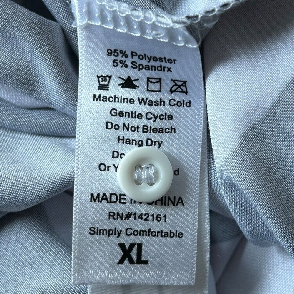 LuLaRoe - Women's - Ellie - Button Down Shirt Dress - Zebra Pattern - XL - Picture 5 of 5